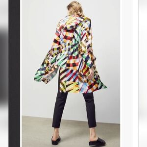 NWT Akris Punto Slim Franca Techno Dress Pants For Women Navy Blue SZ 12